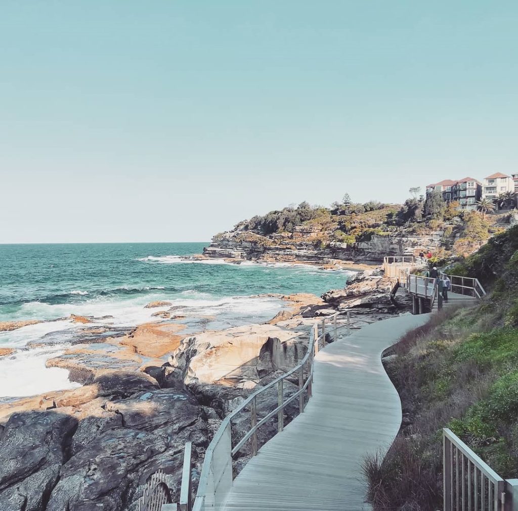 Bondi to coggee walk, a great thing to do in Sydney on a budget