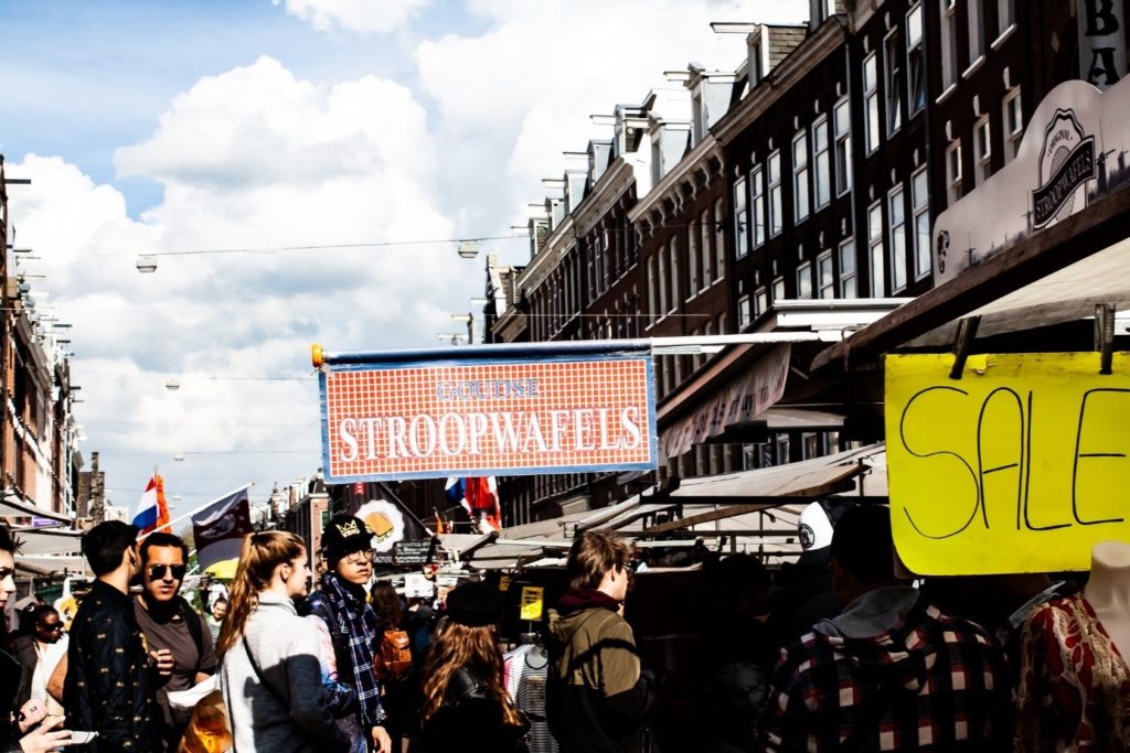 a great thing to do in Amsterdam: markets