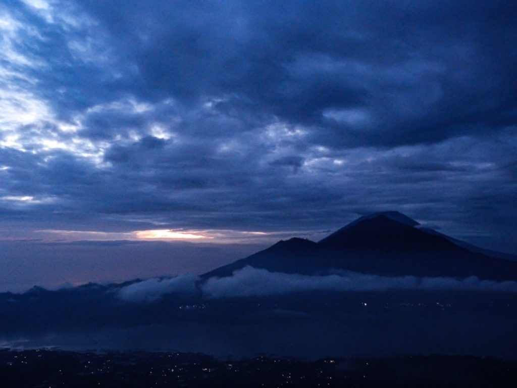 Sunrise at Mount Batur: a must do on a Bali travel route