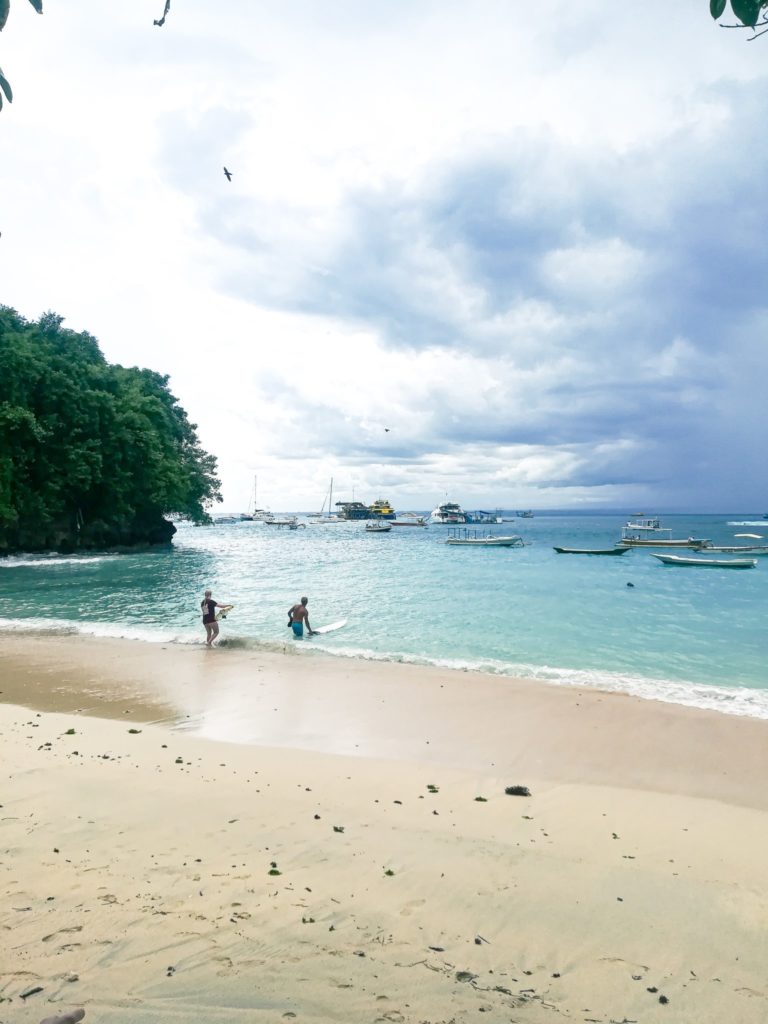 2 week Bali itinerary: Surfing spots in Nusa Lembongan,