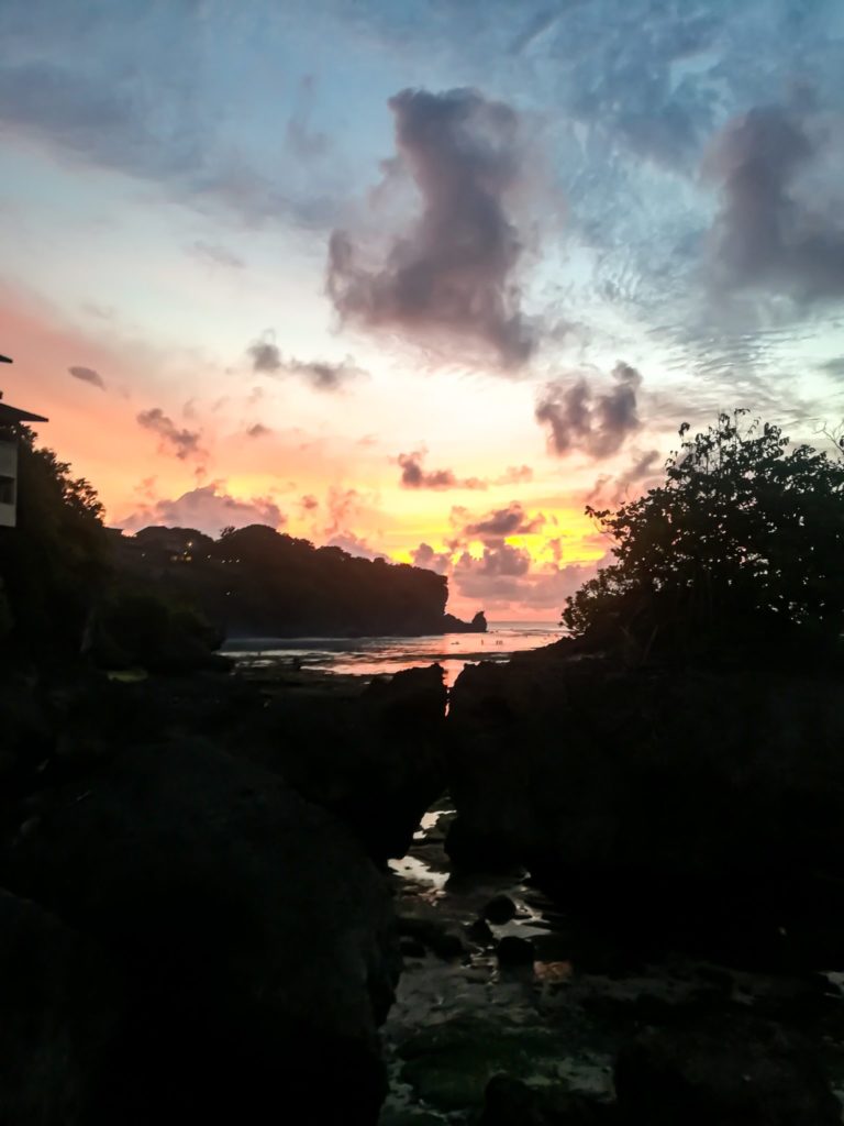 Sunsets in Uluwatu: beautiful end of the 2 week Bali itinerary