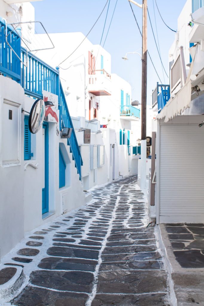 island hopping in greece: mykonos