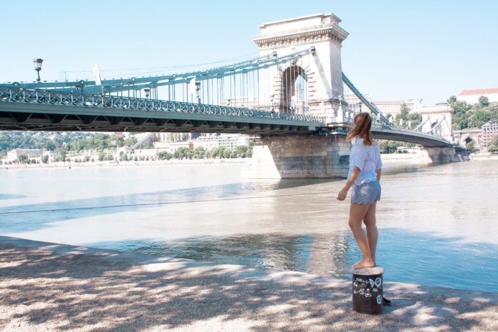 best places to visit in Budapest: chain bridge