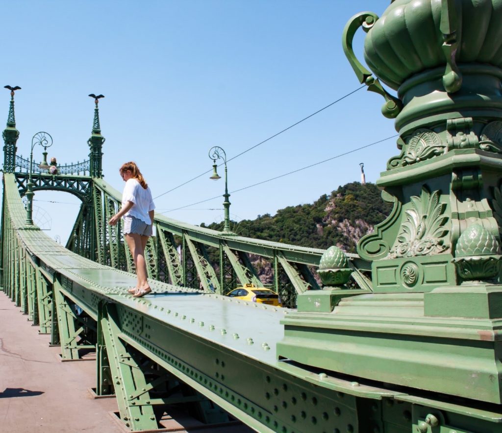 The best places to visit in Budapest: Liberty Bridge