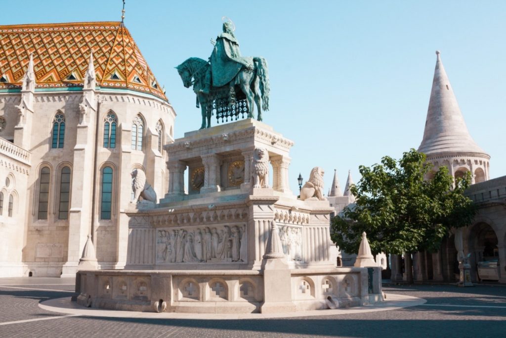 beautiful tiles at the best place to visit in budapest