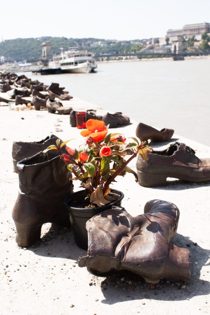 Best places to visit in Budapest: Shoes on the Danube