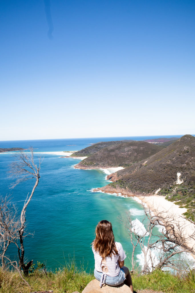 Port Stephens travel guide best views from Mt Tomaree head