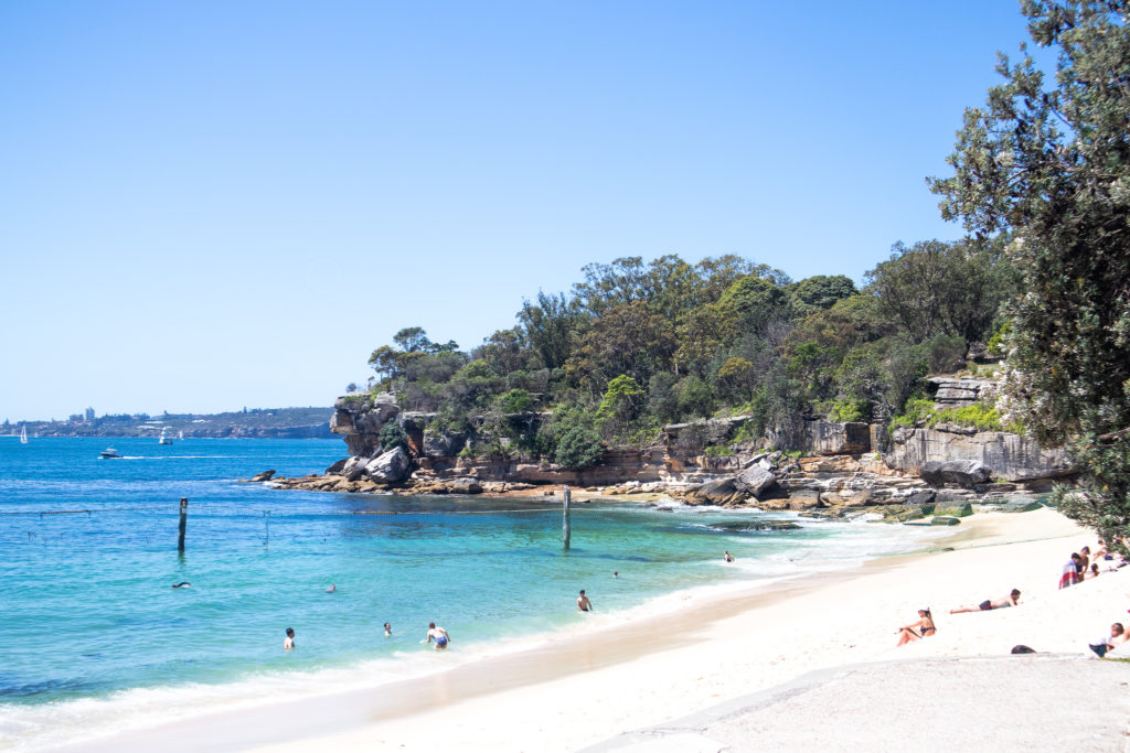 Shark Beach on the Rose Bay to Watsons Bay Walk