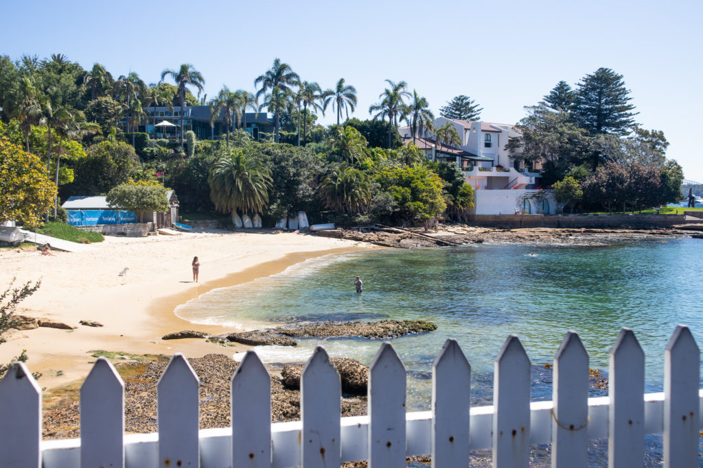 Kutti Beach on the Rose Bay to Watsons Bay Walk