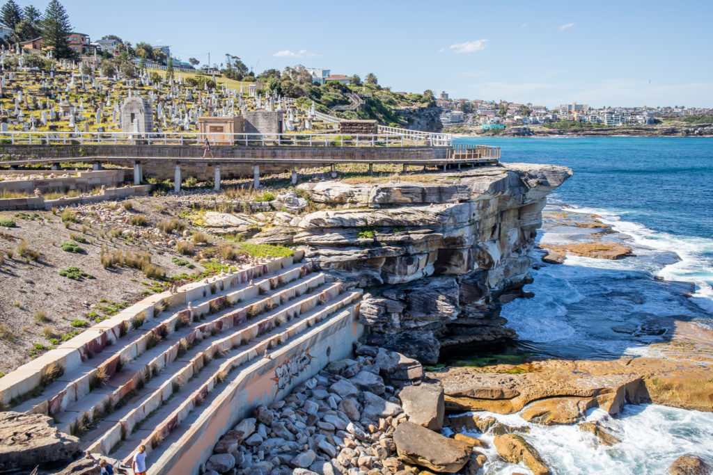 Bondi to Coogee walk: Lookout Waverly cemetery