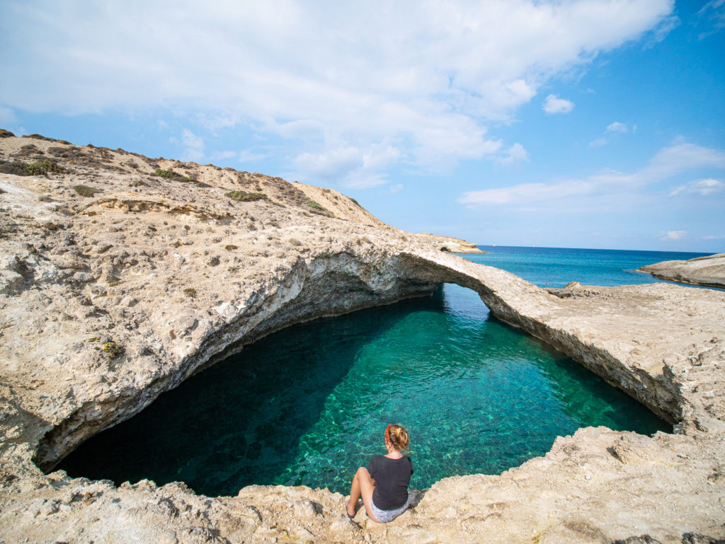 Milos Greece: Papafragas Beach