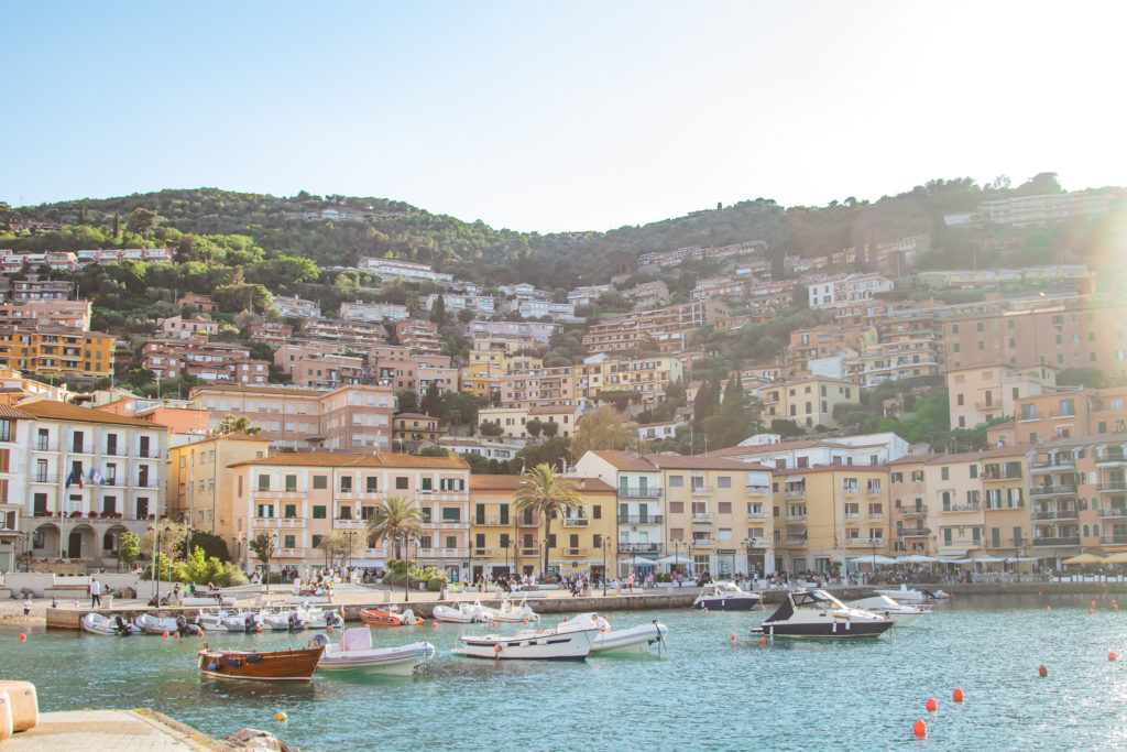 the best places to visit in Tuscany: porto sant stefano