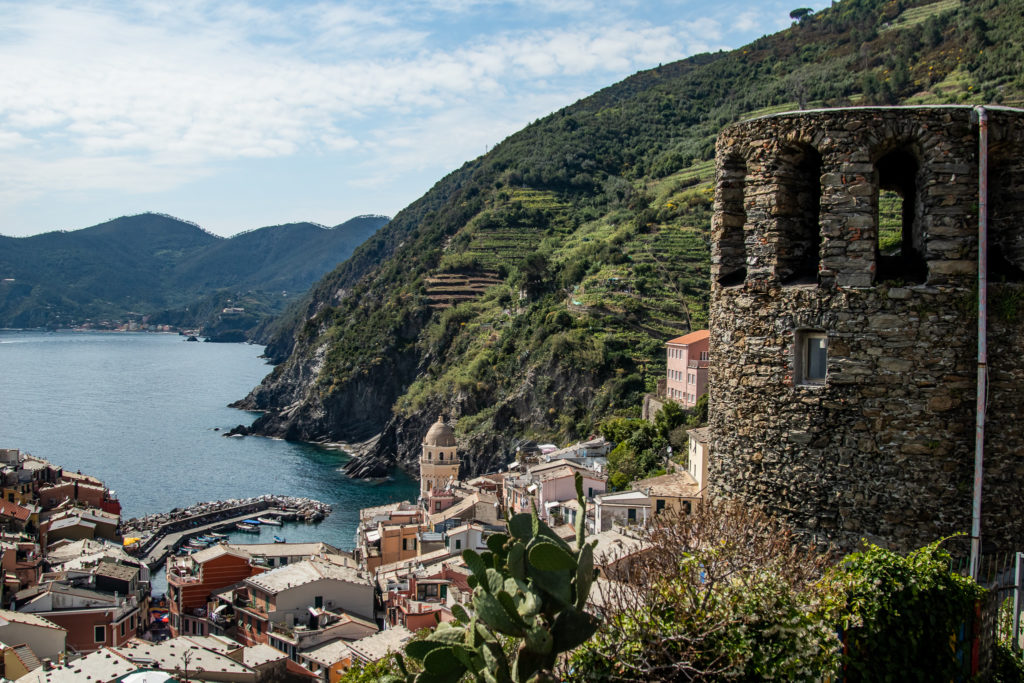 Cinque Terre views on the hike