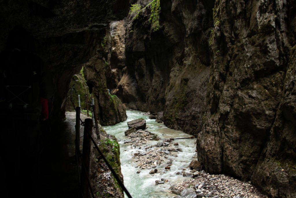 stream through the gorge