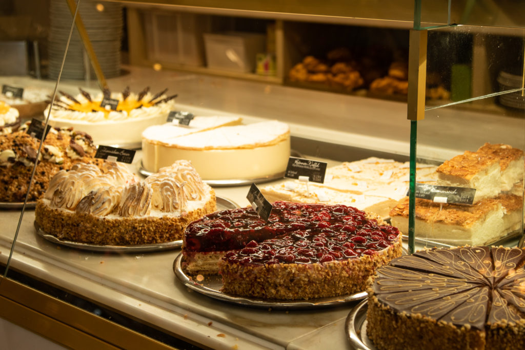 cakes in Cafe Kroenner: best things to do in bavaria