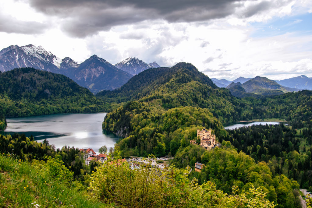 view on Hohenschwangau