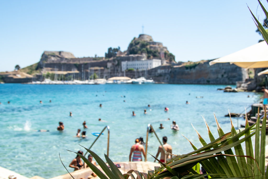 the best things to do in Corfu: : Swim at Imabari Bar