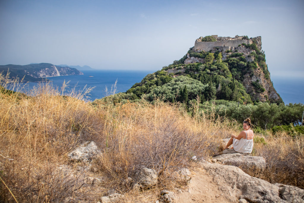 Corfu Greece Travel Guide: View point Angelokastro