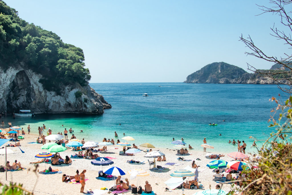 the best things to do in Corfu: Rovinia Beach