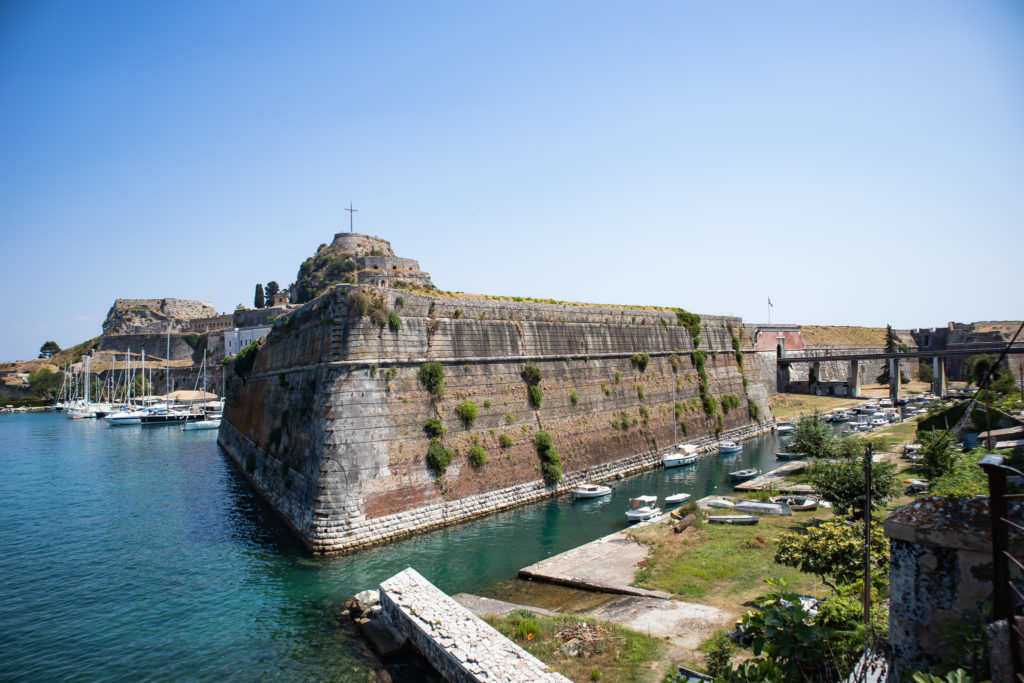 the best things to do in Corfu:  Fort of Corfu Town