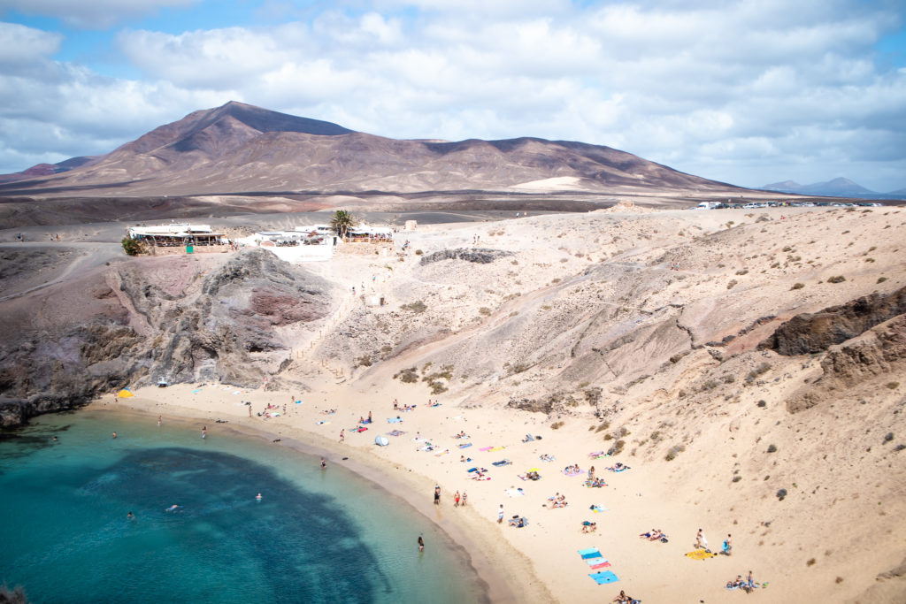 the best things to do in Lanzarote: Playa Papagayo