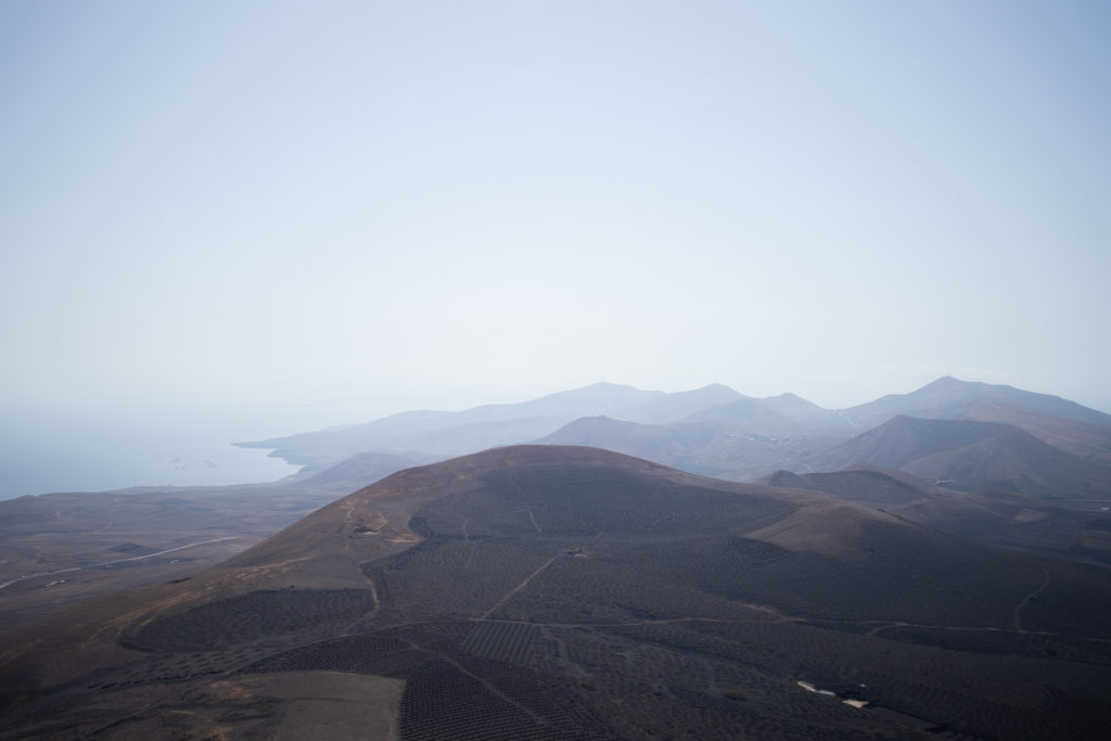 the best things to do in lanzarote: view from a mountain